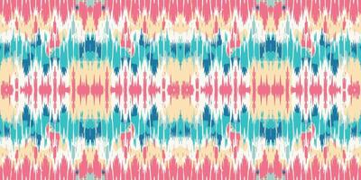 Seamless batik pattern,Seamless tribal batik pattern,and Seamless colorful pattern resemble ethnic boho, Aztec,and ikat styles.designed for use in wallpaper,fabric,curtain,carpet vector