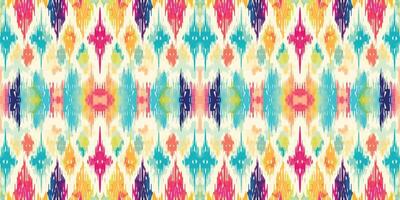 Seamless batik pattern,Seamless tribal batik pattern,and Seamless colorful pattern resemble ethnic boho, Aztec,and ikat styles.designed for use in wallpaper,fabric,curtain,carpet vector