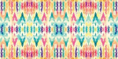 Seamless batik pattern,Seamless tribal batik pattern,and Seamless colorful pattern resemble ethnic boho, Aztec,and ikat styles.designed for use in wallpaper,fabric,curtain,carpet vector