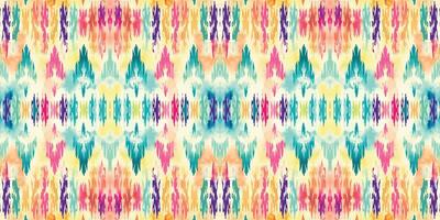 Seamless batik pattern,Seamless tribal batik pattern,and Seamless colorful pattern resemble ethnic boho, Aztec,and ikat styles.designed for use in wallpaper,fabric,curtain,carpet vector