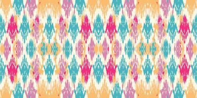 Seamless batik pattern,Seamless tribal batik pattern,and Seamless colorful pattern resemble ethnic boho, Aztec,and ikat styles.designed for use in wallpaper,fabric,curtain,carpet vector