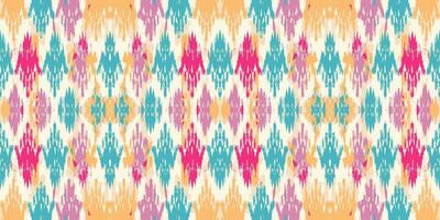 Seamless batik pattern,Seamless tribal batik pattern,and Seamless colorful pattern resemble ethnic boho, Aztec,and ikat styles.designed for use in wallpaper,fabric,curtain,carpet vector