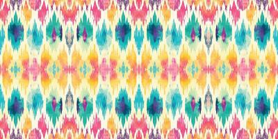 Seamless batik pattern,Seamless tribal batik pattern,and Seamless colorful pattern resemble ethnic boho, Aztec,and ikat styles.designed for use in wallpaper,fabric,curtain,carpet vector
