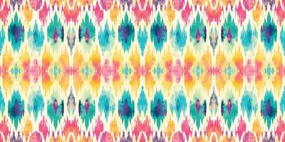 Seamless batik pattern,Seamless tribal batik pattern,and Seamless colorful pattern resemble ethnic boho, Aztec,and ikat styles.designed for use in wallpaper,fabric,curtain,carpet vector