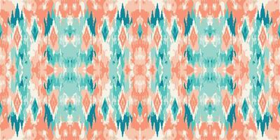 Seamless batik pattern,Seamless tribal batik pattern,and Seamless colorful pattern resemble ethnic boho, Aztec,and ikat styles.designed for use in wallpaper,fabric,curtain,carpet vector