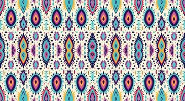 Seamless batik pattern,Seamless tribal batik pattern,and Seamless colorful pattern resemble ethnic boho, Aztec,and ikat styles.designed for use in wallpaper,fabric,curtain,carpet vector