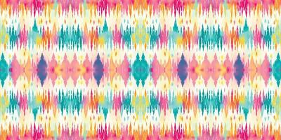 Seamless batik pattern,Seamless tribal batik pattern,and Seamless colorful pattern resemble ethnic boho, Aztec,and ikat styles.designed for use in wallpaper,fabric,curtain,carpet vector