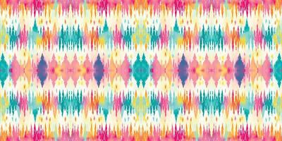 Seamless batik pattern,Seamless tribal batik pattern,and Seamless colorful pattern resemble ethnic boho, Aztec,and ikat styles.designed for use in wallpaper,fabric,curtain,carpet vector