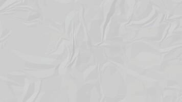 white paper is crumpled ,White crumpled paper background ,Horizontal view. vector