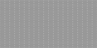 Brick wall seamless structure geometric pattern. Construction architecture monochrome background. Gray repeatable texture vector