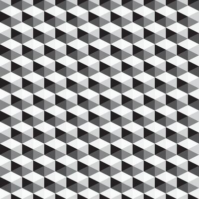seamless geometric pattern. Black and white texture. Repeatable monochrome background