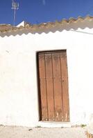 old door in spain photo