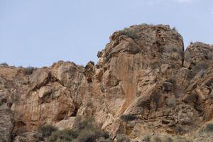 rocks in the mountains photo