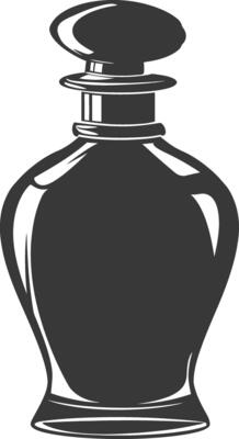 Silhouette perfume bottle black color only