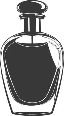 Silhouette perfume bottle black color only