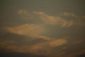 sunset in the netherlands, clouds, colors photo