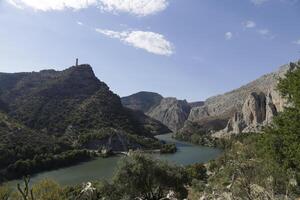 overview on the city Antequera in South Spain photo