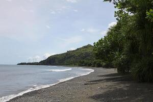 beach on the north west side of Bali photo
