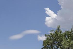 mountains and clouds photo