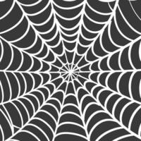 spider web black color only vector