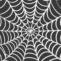 araña web negro color solamente vector