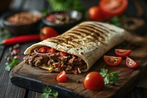 Shawarma Delight, Savory Middle Eastern Cuisine photo