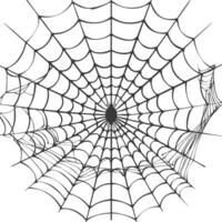 araña web negro color solamente vector