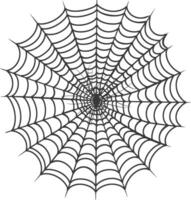 araña web negro color solamente vector