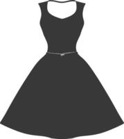 single women dresses black color only vector