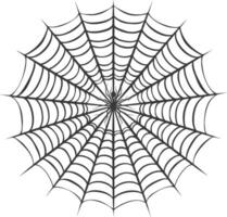 araña web negro color solamente vector