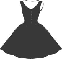 single women dresses black color only vector