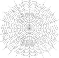 araña web negro color solamente vector
