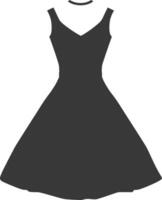 single women dresses black color only vector