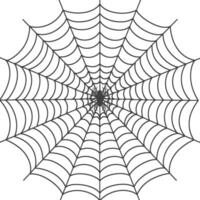 araña web negro color solamente vector