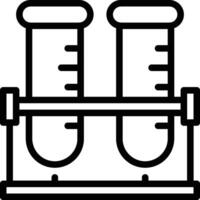 Test Tubes lab Icon. Tubes Icon vector