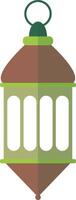 Ramadhan Kareem Lanterns Icon. Flat Cartoon Illustration. vector