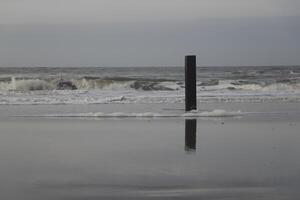 pole in the north sea photo