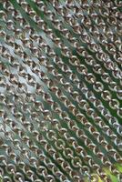 Iron curtain, metallic, Koh Samui island, Thailand photo