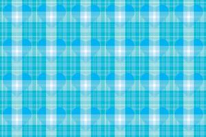 Illustration, Abstract pattern of sweater weaving style with blue heart color background. vector