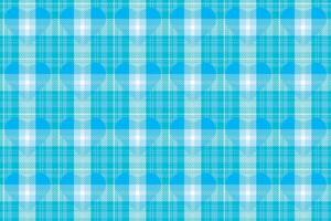 Illustration, Abstract pattern of sweater weaving style with blue heart color background. vector