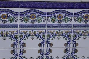 handpainted spanish tiles photo