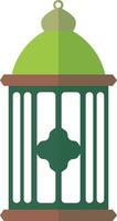 Ramadhan Kareem Lanterns Icon. Flat Cartoon Illustration. vector