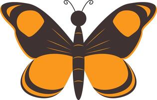 Adorable Butterfly Illustration with Cute Cartoon Style. Flat Illustration vector