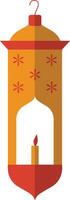 Ramadhan Kareem Muslim Lanterns Element for Background Template. Illustration Design vector