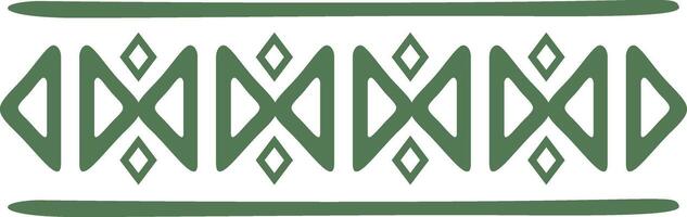 Hand Drawn Abstract Ethnic Pattern. African Design Style. Isolated Illustration vector