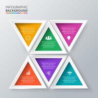 circle elements for infographic. vector