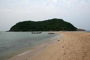 tropical playa, paraíso, koh phangan isla, Tailandia foto