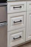 kitchen cabinet handles photo