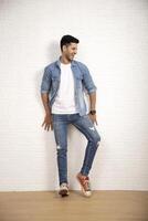 Male Fashion Model Standing photo