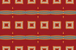 Bujara modelo sin costura australiano aborigen modelo motivo bordado, ikat bordado diseño para impresión escandinavo modelo sari étnico natividad gitano modelo vector